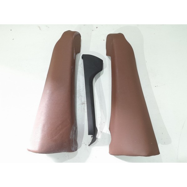 Jogo Banco Couro Bmw X5 2014 2015 2016 2017 2018 2019 Orig Marrom-escuro