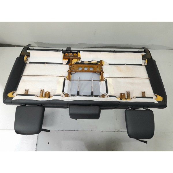 Jogo Banco Couro Toyota Hilux Srx 2016 2017 2018 2019 2020 Preto