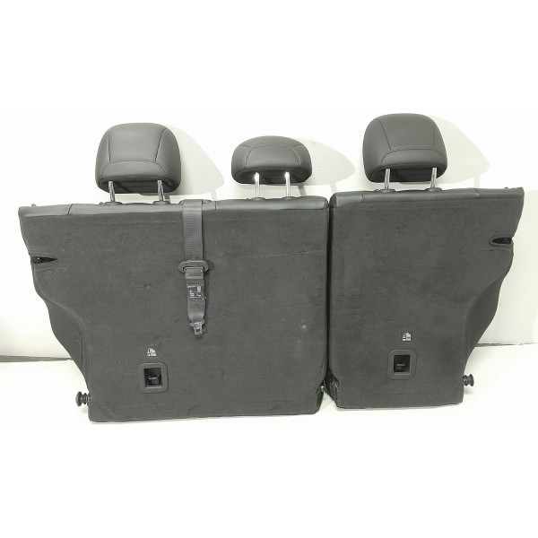 Jogo Banco Couro Jeep Compass Renegade 2017 2018/2021 Orig Preto