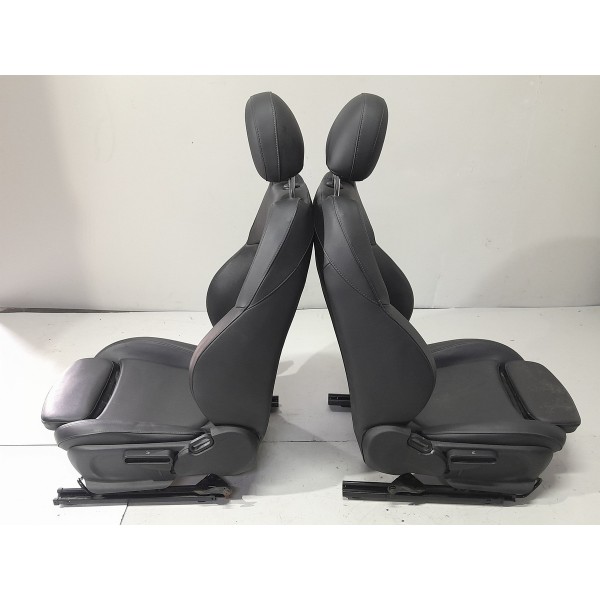 Jogo Banco Couro Mini Cooper 2019 2020 Original Preto