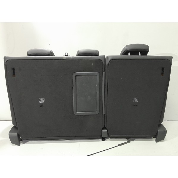 Jogo Banco Couro Peugeot 3008 Allure 2020 2021 Original Preto