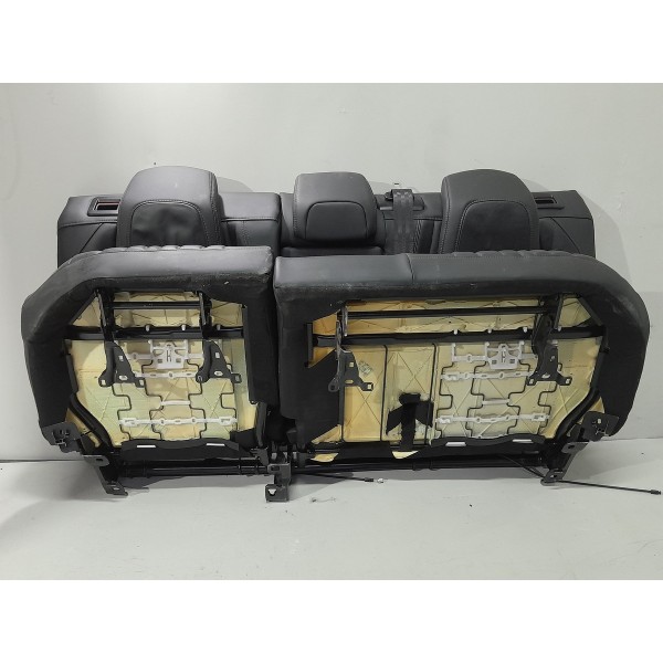 Jogo Banco Couro Peugeot 3008 Allure 2020 2021 Original Preto