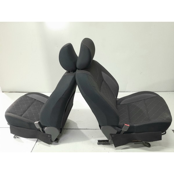 Jogo Banco Dianteiro Nissan Kicks 2017/2021 Original Preto