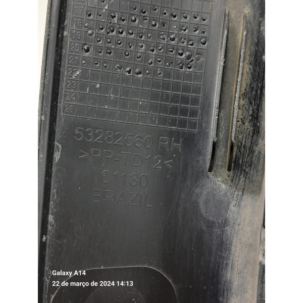 Moldura Paralama Compass Dir 2018/2024 Det 5328256 Preto