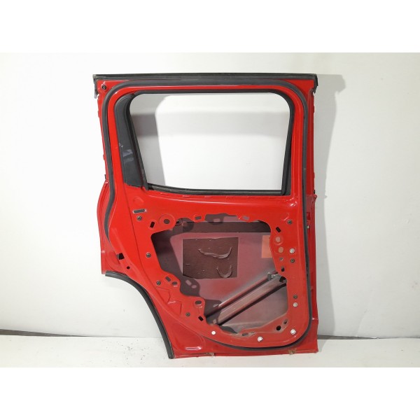 Porta Jeep Renegade Traseira Esquerda 2015 2016/2025 Origin Traseira Esquerdo Vermelho