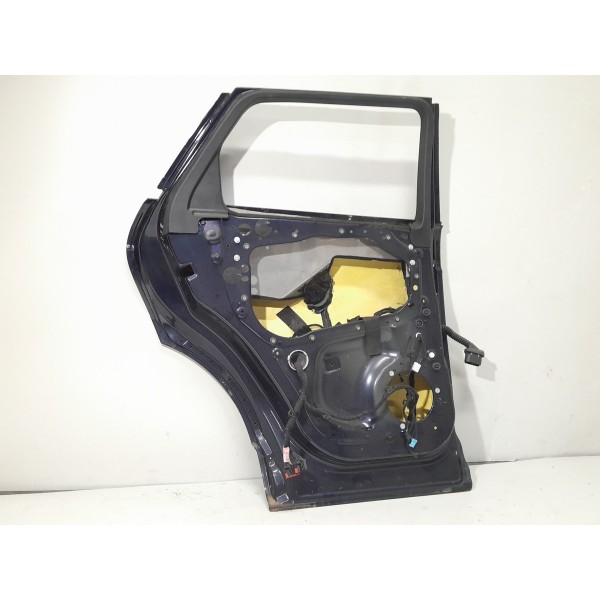 Porta Evoque Traseira Esquerda Blindada 2020\2023 Original Traseira Esquerdo Azul-marinho