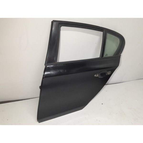 Porta Bmw 118 120 130 Traseira Esquerda 2006 2007/2012 Orig Traseira Esquerdo Preto