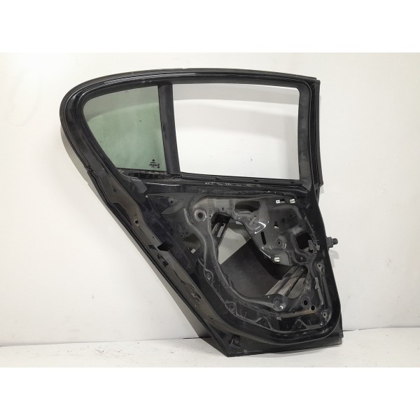 Porta Bmw 118 120 130 Traseira Esquerda 2006 2007/2012 Orig Traseira Esquerdo Preto