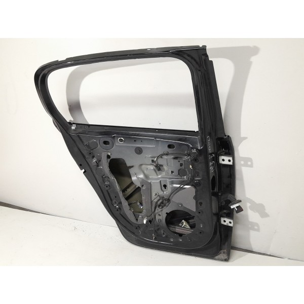 Porta Peugeot 208 Traseira Esquerda 2020 2021 2022 2023 Orig Traseira Esquerdo Preto