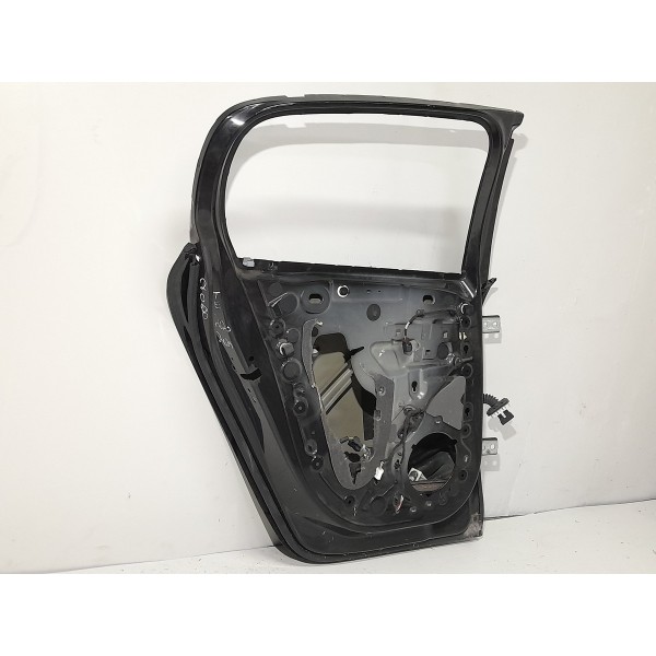 Porta Peugeot 208 Traseira Esquerda 2020 2021 2022 2023 Orig Traseira Esquerdo Preto