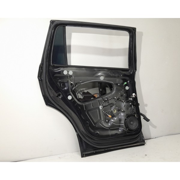Porta Tiguan Traseira Esquerda 2018 2019 2020 Original Traseira Esquerdo Preto
