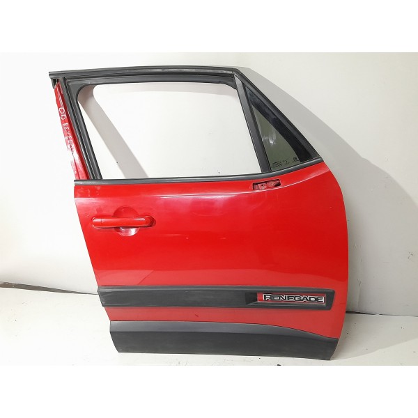 Porta Jeep Renegade Dianteira Direita 2015 2016 2017/2025 Dianteira Direito Vermelho