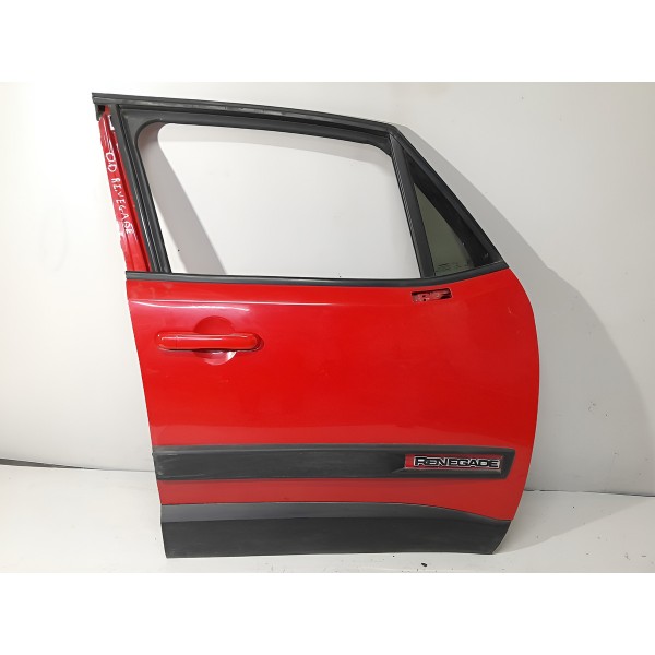 Porta Jeep Renegade Dianteira Direita 2015 2016 2017/2025 Dianteira Direito Vermelho