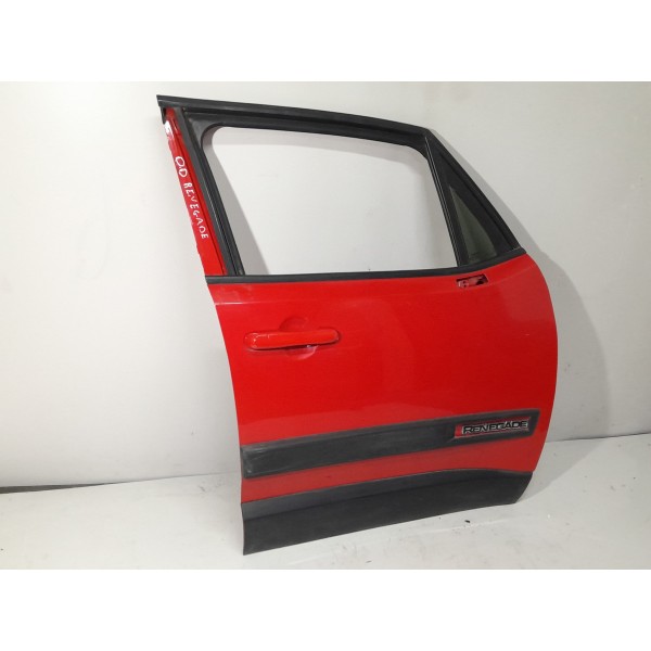 Porta Jeep Renegade Dianteira Direita 2015 2016 2017/2025 Dianteira Direito Vermelho