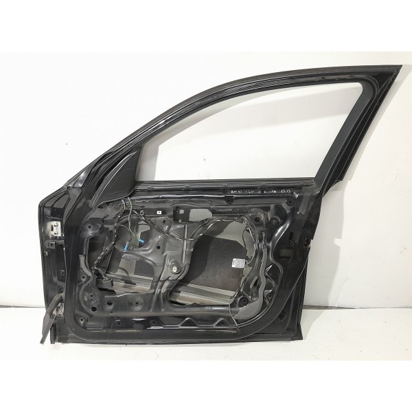 Porta Bmw 118 120 130 Dianteira Direita 2006 2007/2012 Orig Dianteira Direito Preto
