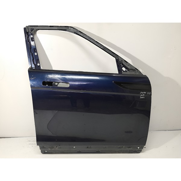 Porta Evoque Dianteira Esquerda Blindada 2020 2021 2022 2023 Dianteira Esquerdo Azul-marinho