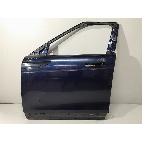 Porta Evoque Dianteira Esquerda Blindada 2020 2021 2022 2023 Dianteira Esquerdo Azul-marinho