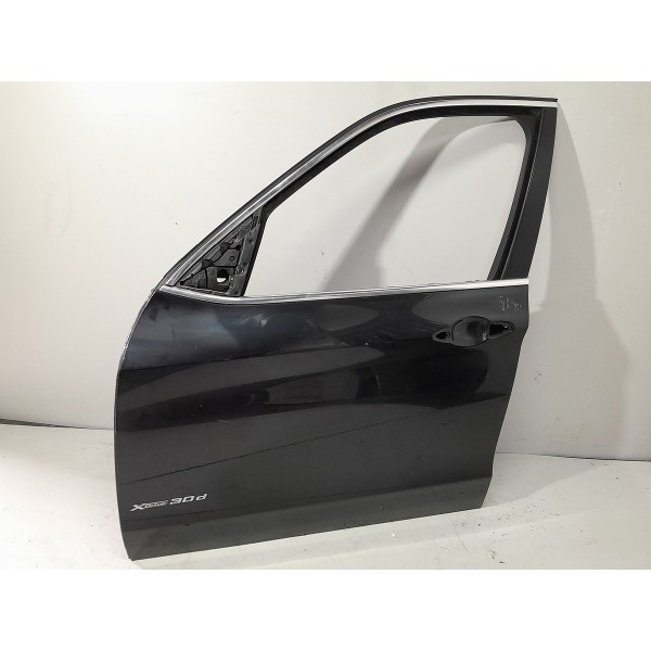 Porta Bmw X5 Dianteira Esquerda 2014 2015/2019 Original Dianteira Esquerdo Preto