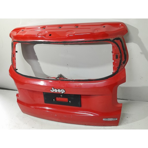 Tampa Traseira Jeep Renegade 2015/2025 Vermelho