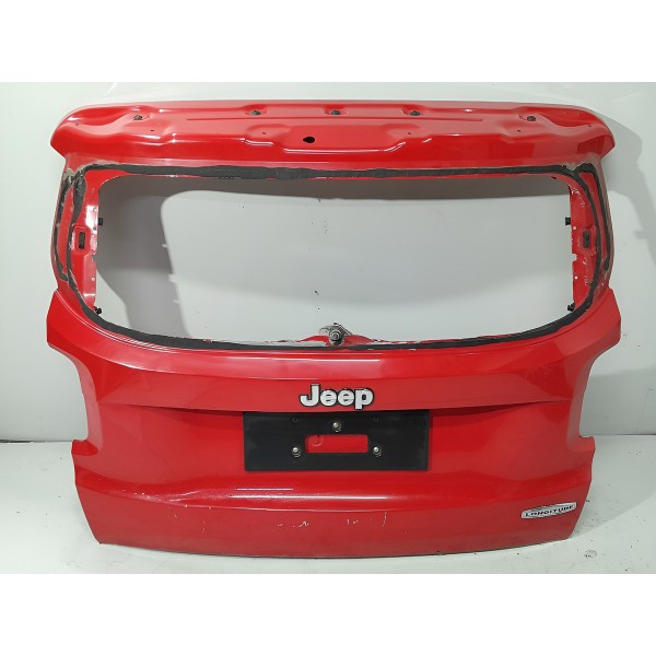 Tampa Traseira Jeep Renegade 2015/2025 Vermelho