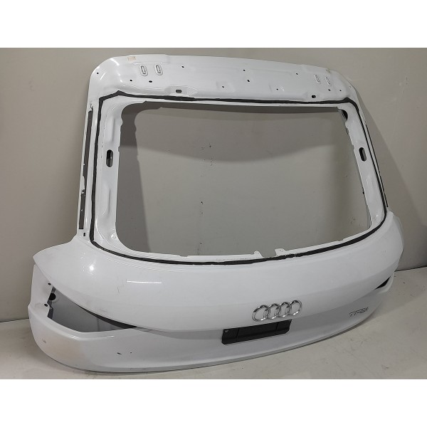 Tampa Traseira Audi Q3 Tfsi 2014/2017 Lisa Branco