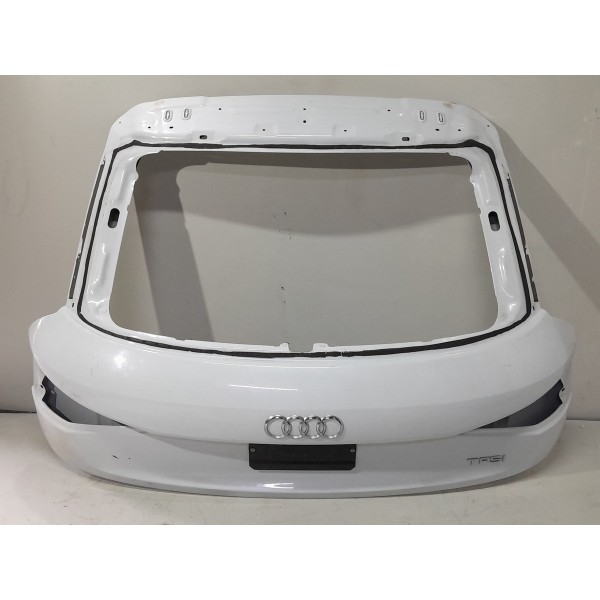 Tampa Traseira Audi Q3 Tfsi 2014/2017 Lisa Branco