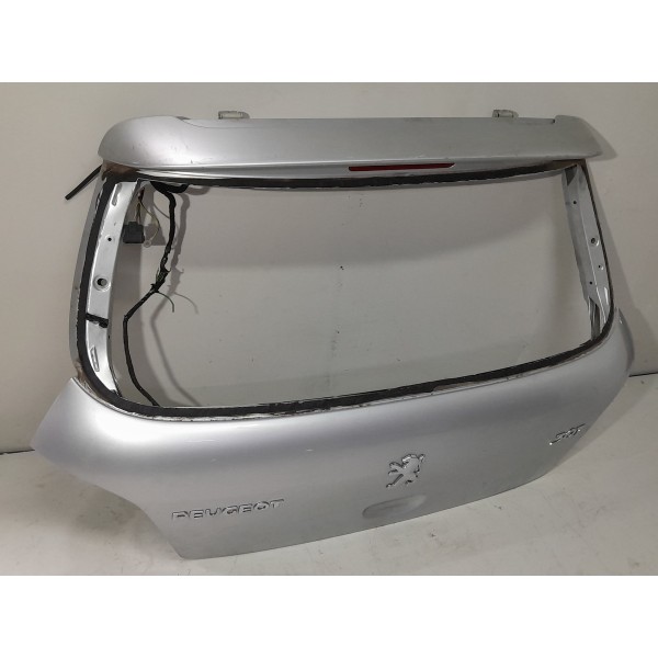 Tampa Traseira Peugeot 307 2006/2012 Cinza