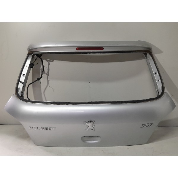 Tampa Traseira Peugeot 307 2006/2012 Cinza
