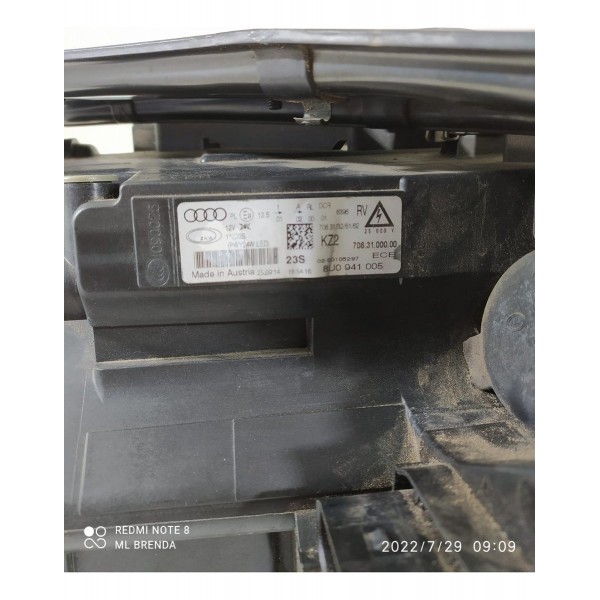 Farol Audi Q3 Esquerdo 2016 2017 2018 2019 8u0941005 Esquerdo/motorista