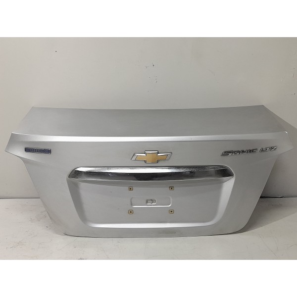 Tampa Traseira Sonic Ltz 2012 2013 2014 2015 2016 Original Cinza