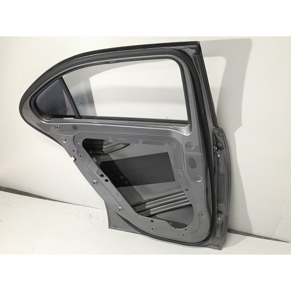 Porta Mercedes A35 Sedan Traseira Esquerda 2019/2025 Lisa Traseira Esquerdo Cinza-escuro
