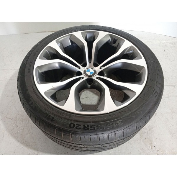 Roda Traseira Bmw X5 X6 315/35 Aro 20 2014 2015/2019orig Det