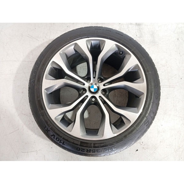 Roda Traseira Bmw X5 X6 315/35 Aro 20 2014 2015/2019orig Det