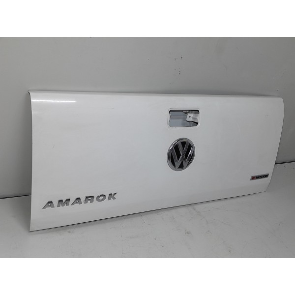 Tampa Traseira Amarok 2011/2023 Lisa Branco