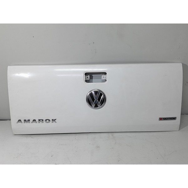 Tampa Traseira Amarok 2011/2023 Lisa Branco