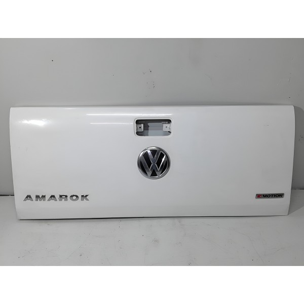 Tampa Traseira Amarok 2011/2023 Lisa Branco