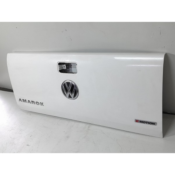 Tampa Traseira Amarok 2011/2023 Lisa Branco