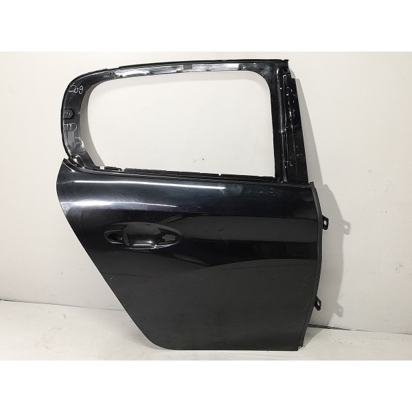 Porta Peugeot 208 Traseira Direita 2020 2021 2022 2023 Orig Traseira Direito Preto