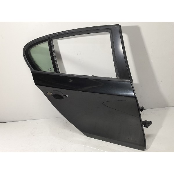 Porta Bmw 118 120 130 Traseira Direita 2006 2007/2012 Orig Traseira Direito Preto