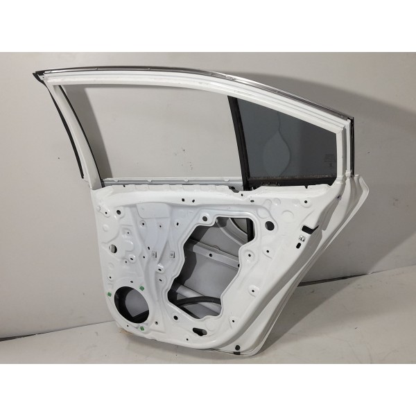 Porta Toyota  Yaris Traseira Direita 2018/2020 Det Traseira Direito Branco