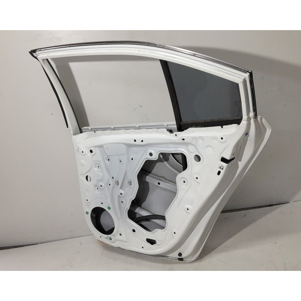 Porta Toyota  Yaris Traseira Direita 2018/2020 Det Traseira Direito Branco