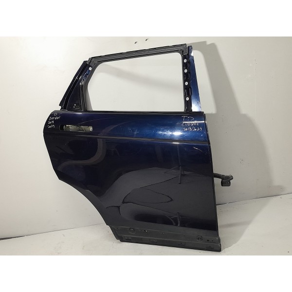 Porta Evoque Traseira Direita Blindada 2020\2023 Original Traseira Direito Azul-marinho