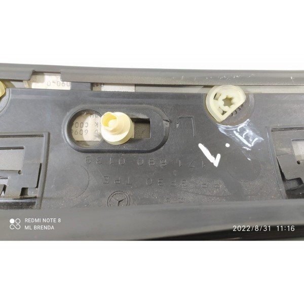 Acabamento Parabrisa Mb Slk200 Esq 2005/2011 1716900139 Preto