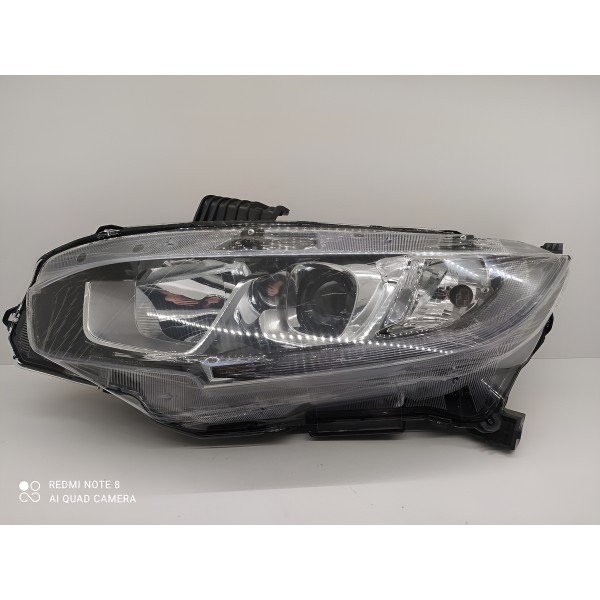 Farol Esquerdo Led Honda Civic G10