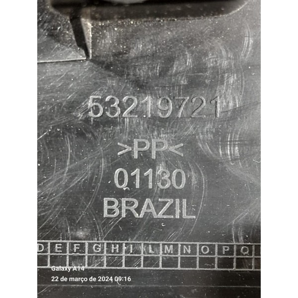 Acabamento Superior Tampa Traseir Compass 2018/2024 53219721 Preto