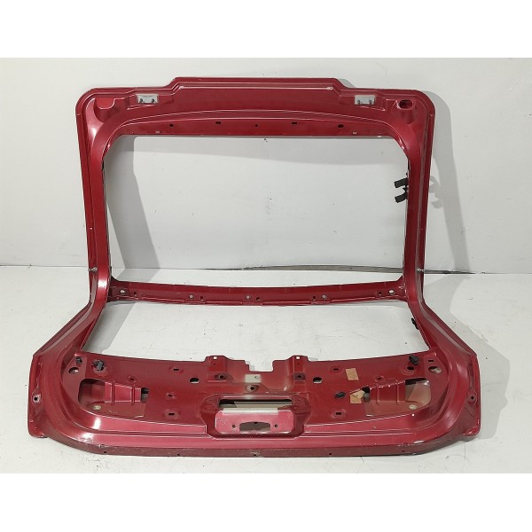 Tampa Traseira Citroen C4 Vtr 2008/2012 Vermelho