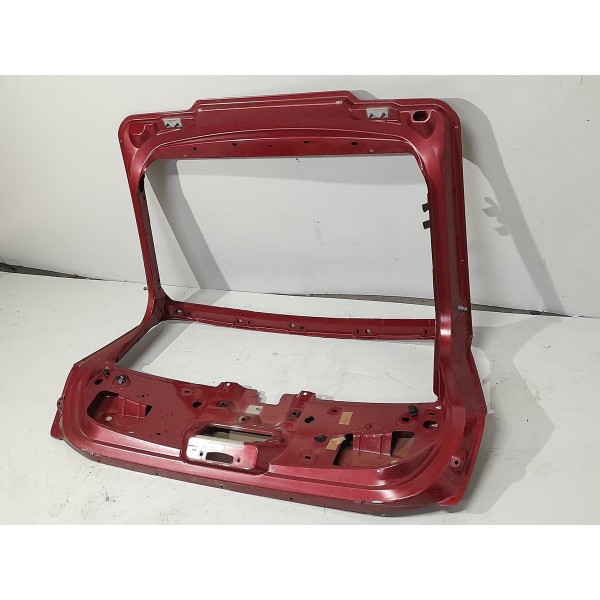 Tampa Traseira Citroen C4 Vtr 2008/2012 Vermelho