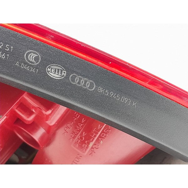 Lanterna Tampa Traseira Audi A4 Esquerda 08/2012 8k5945093k Esquerdo/motorista Vermelho