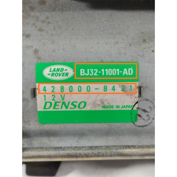 Motor Arranque Partida Evoque Gasolina 2012/2019 Bj3211001ad