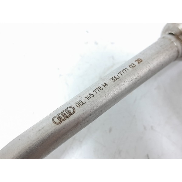 Cano Flexivel Oleo Turbina Audi Q5 2.0 2018/2022 06l145778m Cinza